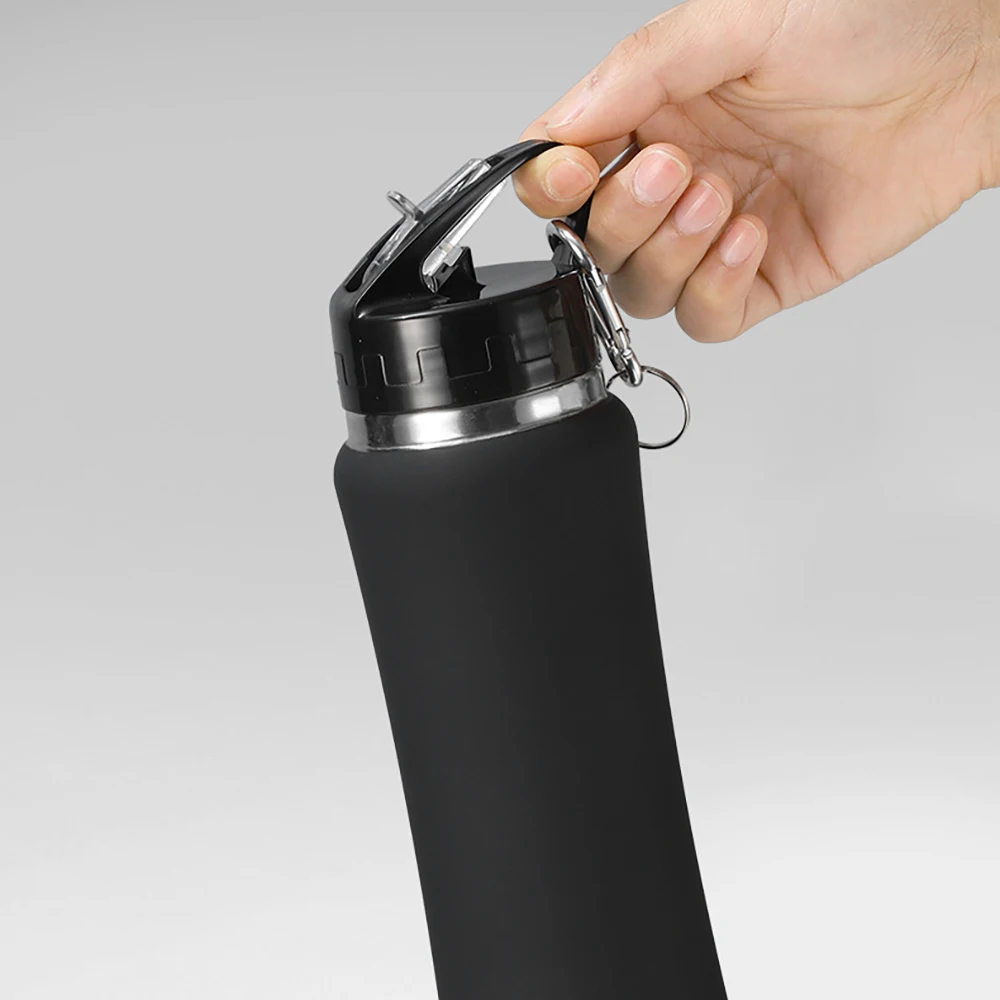 Personalized Customization Name: Stainless Steel Water Bottle, Portable Sports Water Bottle, Travel Outdoor Gym Beverage Bottle. view 4
