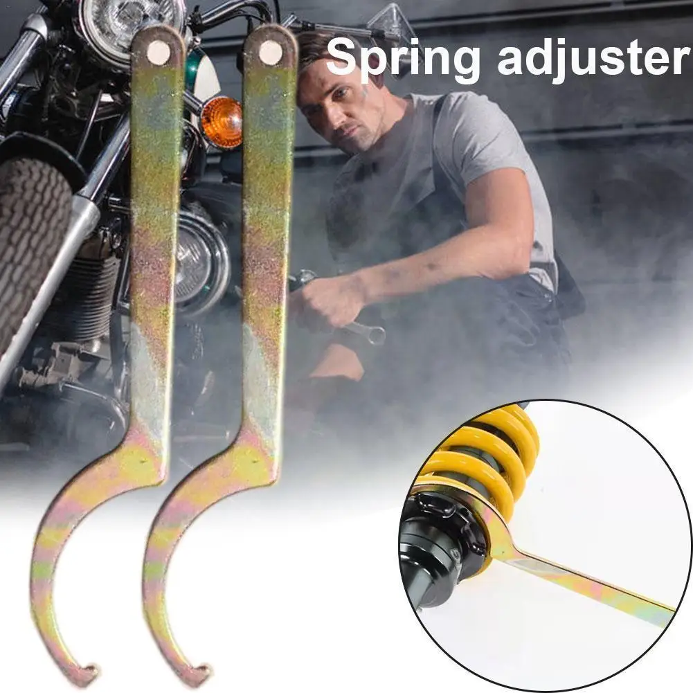 

Spring Adjuster Wrench Tools Motorcycle Tool Shock Absorber Suspension Tools Hand Tool Hook For Honda ATV Bike P0D5