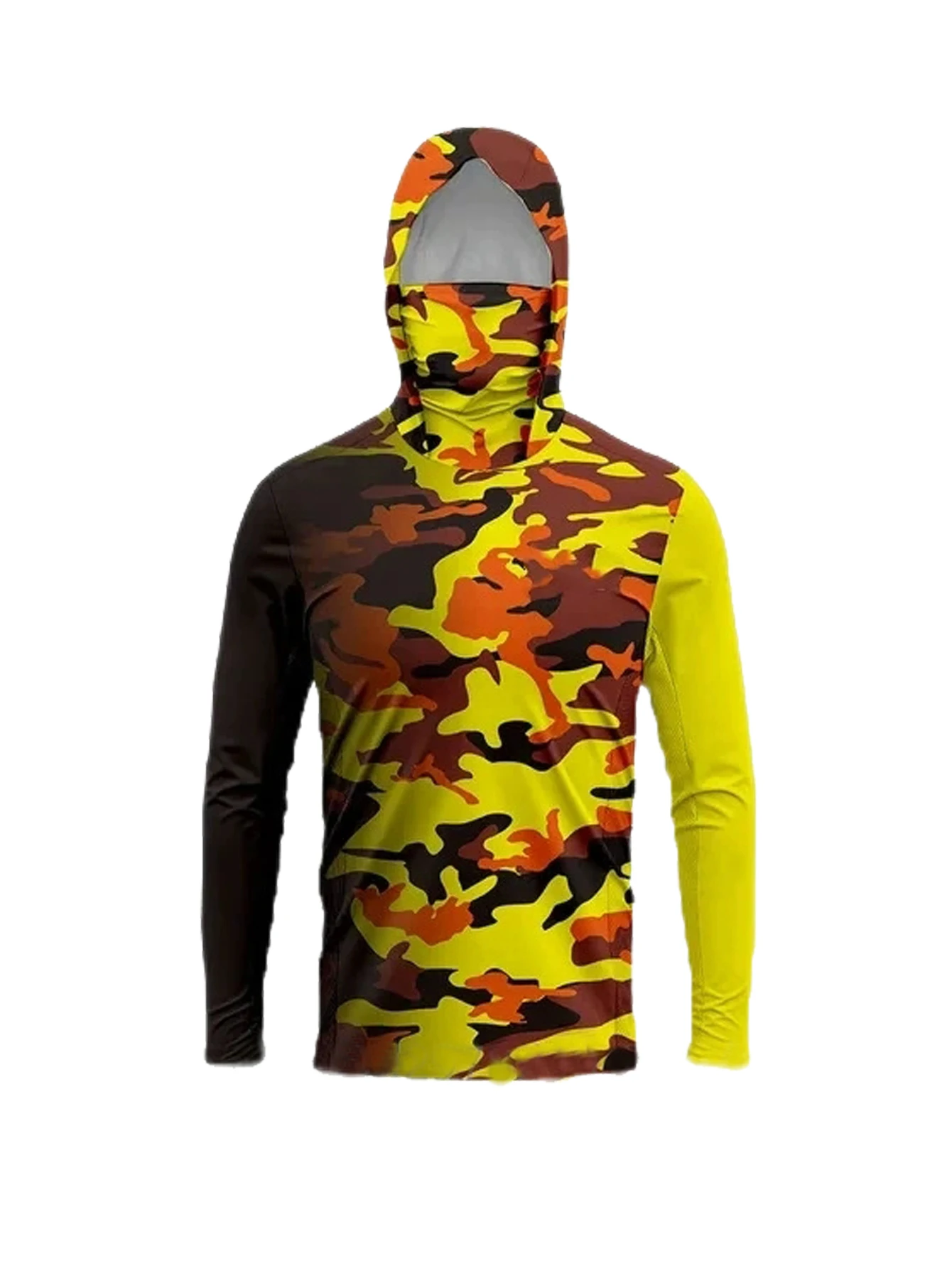 Kemeja Pancing Pria Ocean Blue - Fishing Hoodie ulasan dan harga