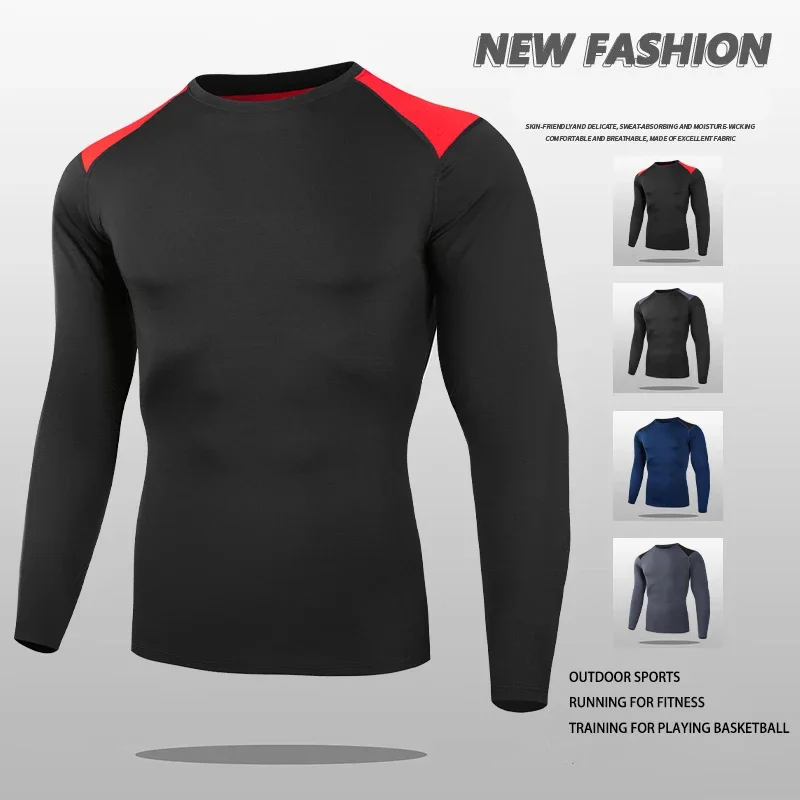 تيشيرت رياضي للجري 2025، لون مرقع، عصري وعصري