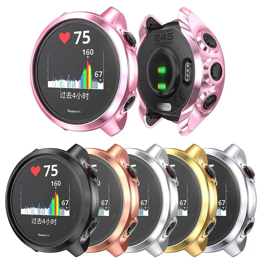Защитный чехол из ТПУ для Garmin Forerunner 245 Music
