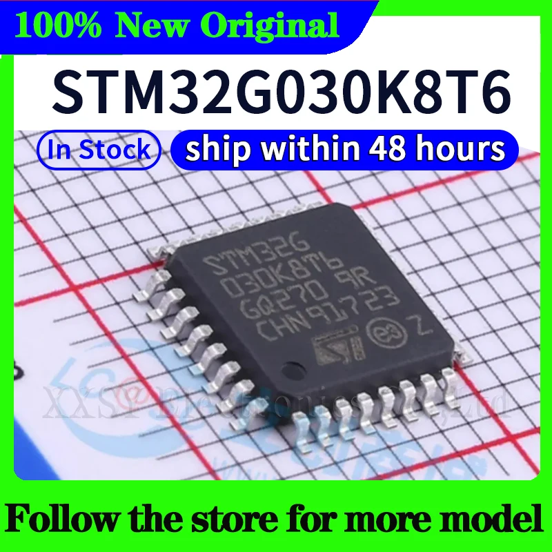 

STM32G030K8T6 В наличии 48-часовая доставка
