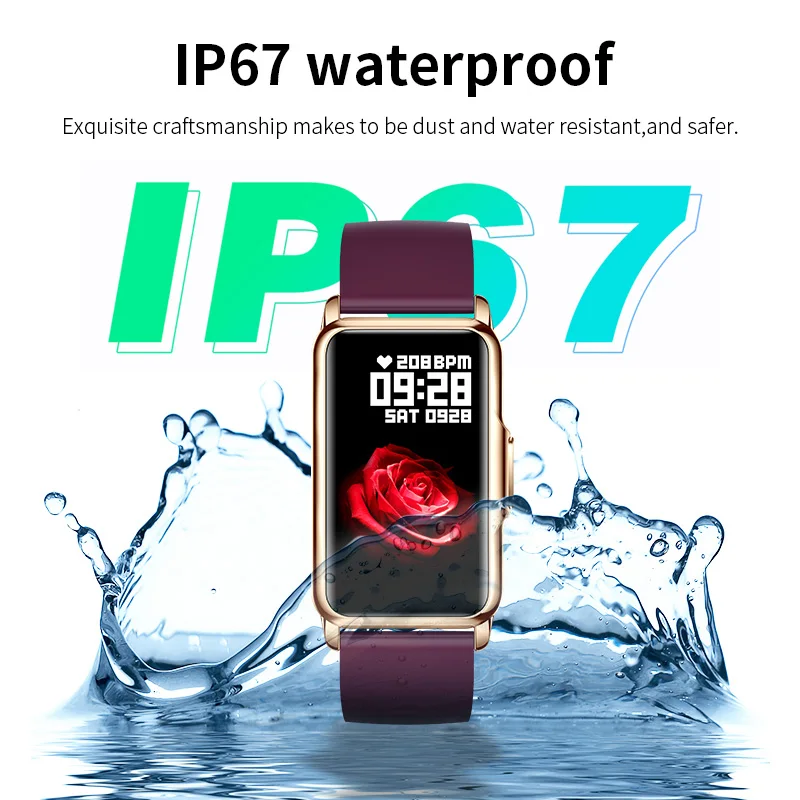 LIGE Bluetooth Connected Phone Smart Watch Women Music Fitness Sports Bracelet Sleep Monitor Waterproof Man Smartwatch Women