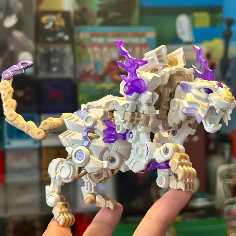 52 Spielzeug Beast Box Xuanwu Qilin Giraffe Kamel Libelle Mantis Transformation Montage Mech Modell Kreative Trendy Spielen Geschenk Für Jungen