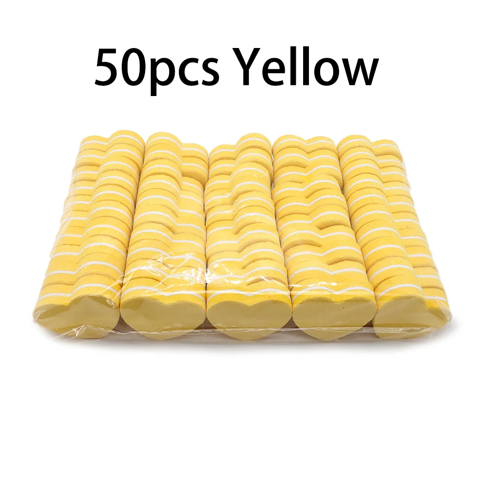 6-50 Stuks Professionele Mini Nagels Art Buffer Bestand 100/180 Schuurpapier Manicure Tips Care Bestand Schuren Polijsten Accessoires gereedschap