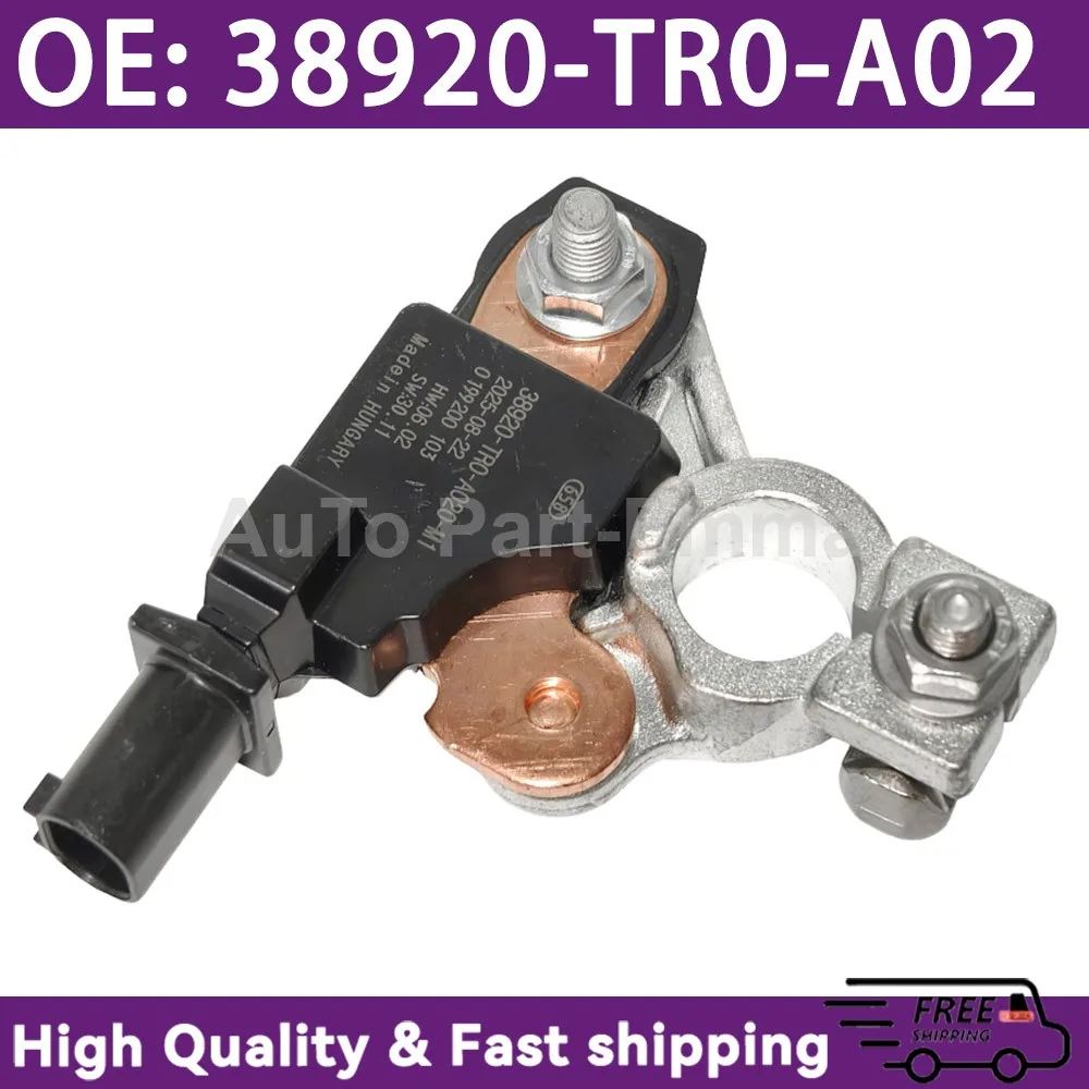 

Датчик тока автомобильного аккумулятора высокого качества для Honda Civic CRV 2.4 2012-2015, номер детали 38920-TR0-A02 (38920TR0A02)