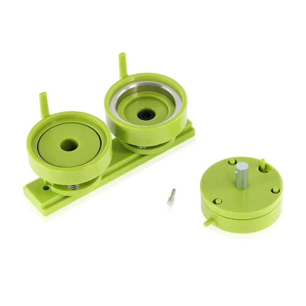 DIY Badge Making Manual Button Maker Machine 25mm 32mm 37mm 44mm 58mm 75mm Mold Materials for Pin Badge Press Maker Machine