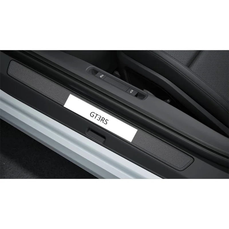 LED Illuminated Carbon Fiber Upgrade Kit for 718 & 911 New Condition Performance Parts with Welcome Threshold Strip