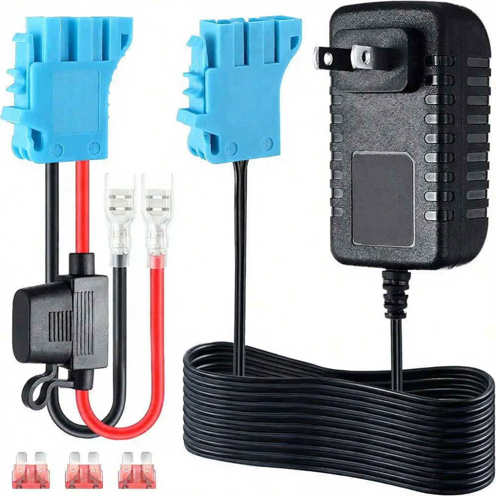 Reliable Charging Power Cable Connector For Peg Perego 12V SLA Battery Kids Ride On Toy Car Wire Harness Replacement Part