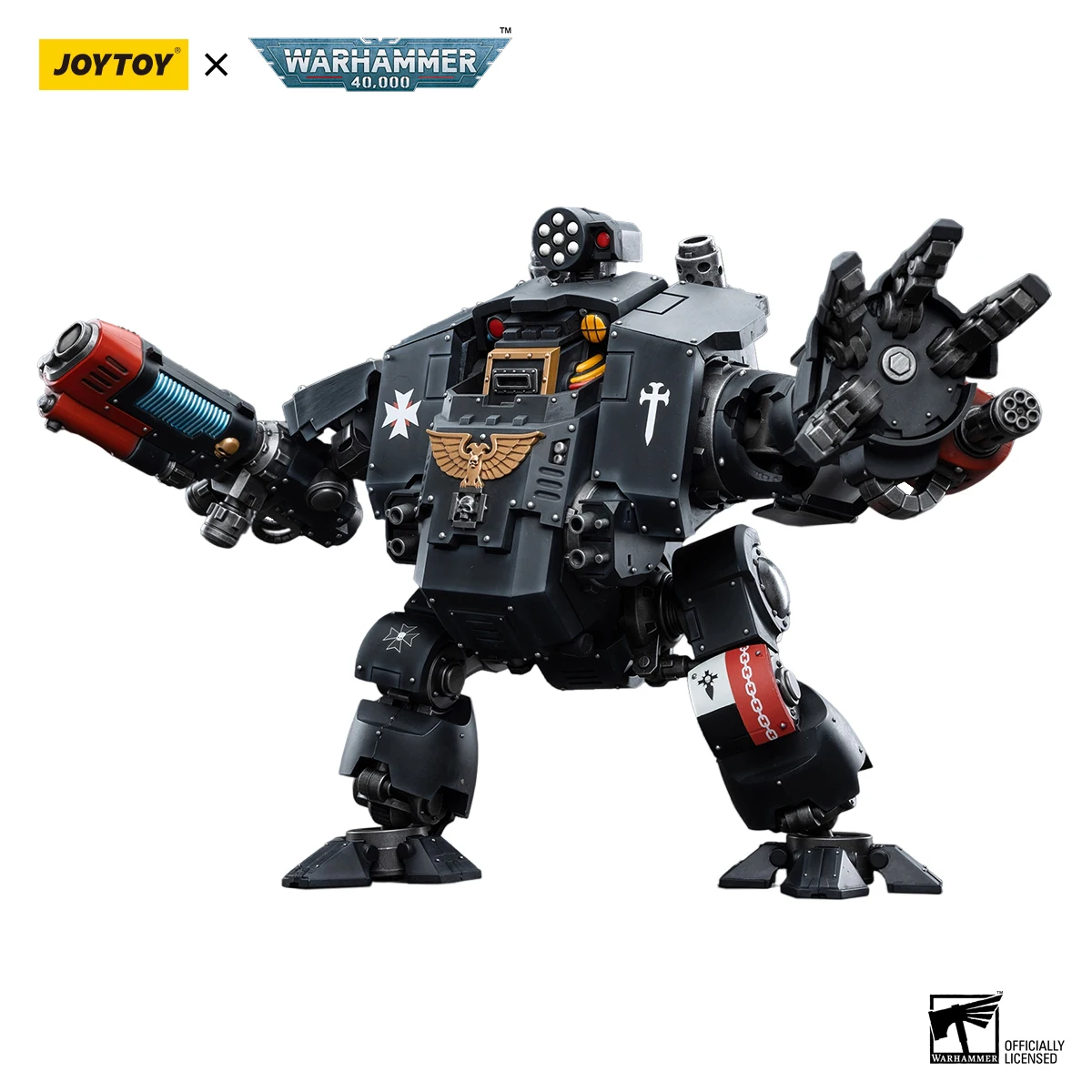 JOYTOY Warhammer 1/18 Actiefiguren Mecha Black Templars Redemptor Dreadnought