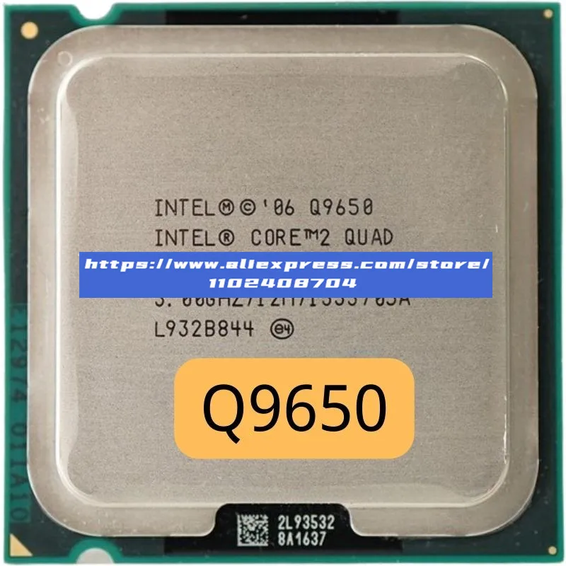 Intel Core 2 Quad Q9650 CPU Processor 3.0GHz 12MB cache FSB 1333 Desktop CPU LGA 775