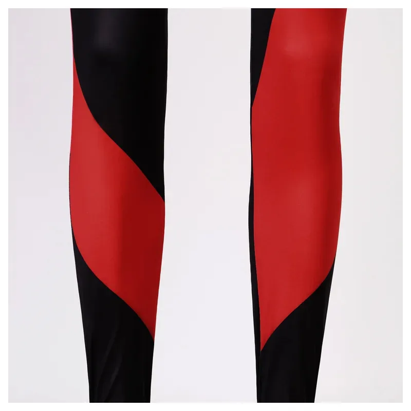 Spot red and black doctor jumpsuit cosplay costume Halloween carnival role-playing bodysuit animal new ir;l5