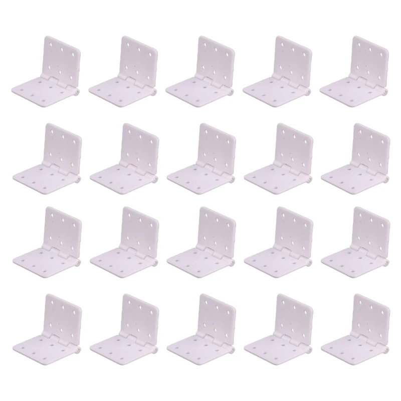 

20PCS High Strength Nylon Hinges for Model Aircraft Stability and Safety Lightweight Design for Easy Installation