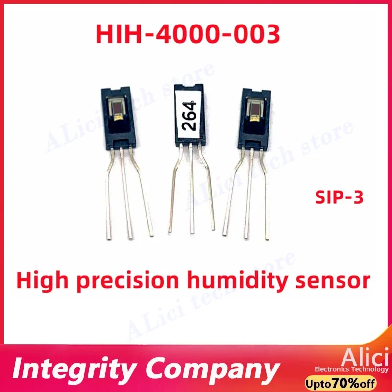 Original HIH-4000-003 SIP-3 Humidity sensor Relative humidity analog Voltage 4000-003 High precision humidity sensor
