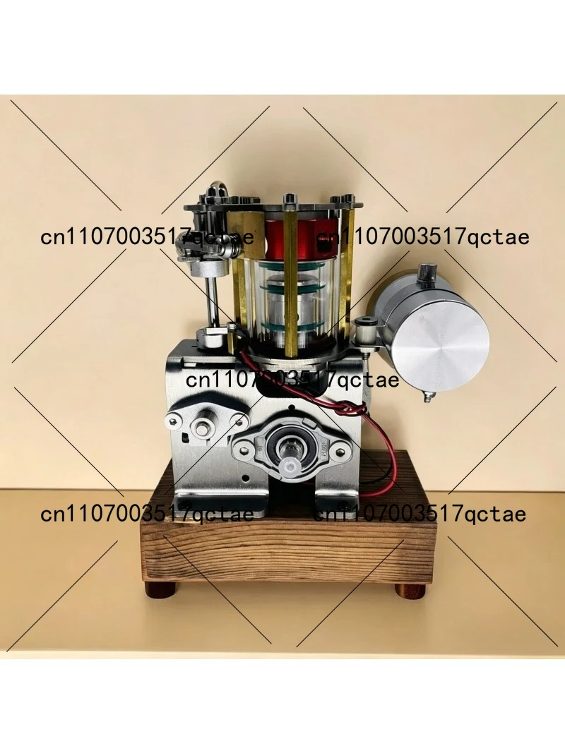 Mechanical Enthusiast Engine Model – Four-Stroke Mini Internal Combustion Device for Physics Teaching & Creative Gifting