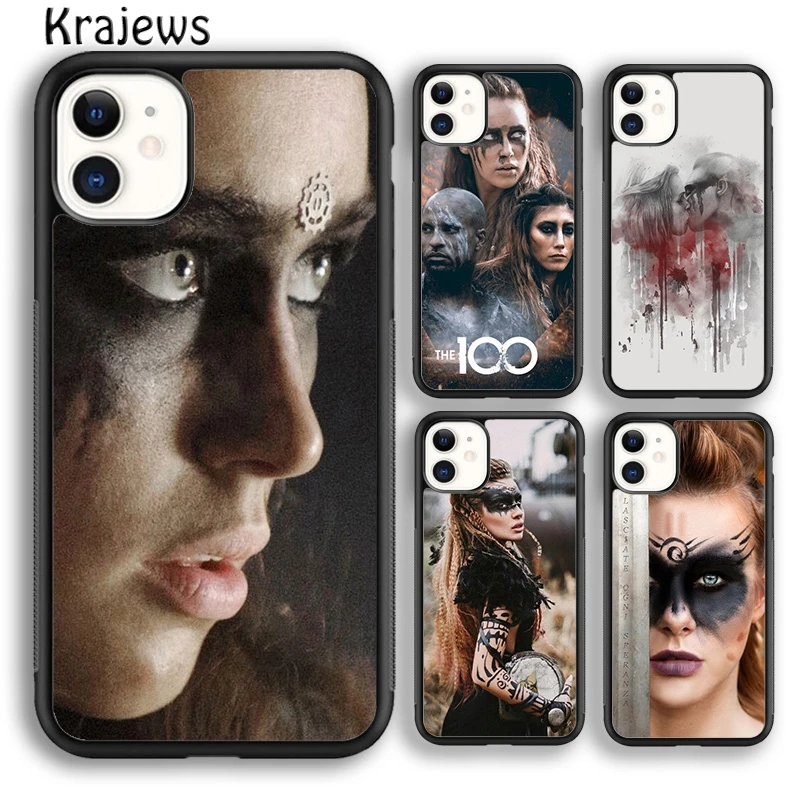 Krajews Commander Lexa The 100 Phone Case Cover For iPhone 16 15 SE2020 14 6 7 8 plus 11 12 13 pro max coque Shell Fundas