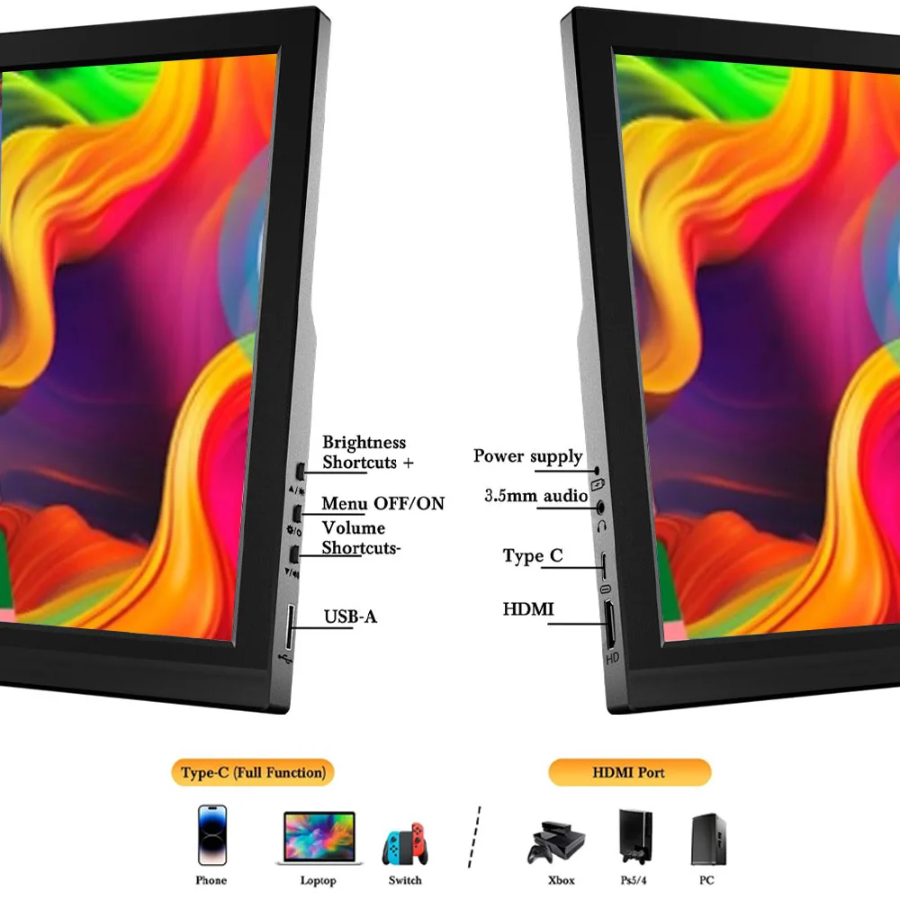 17.3" Portable Full HD Monitor 3