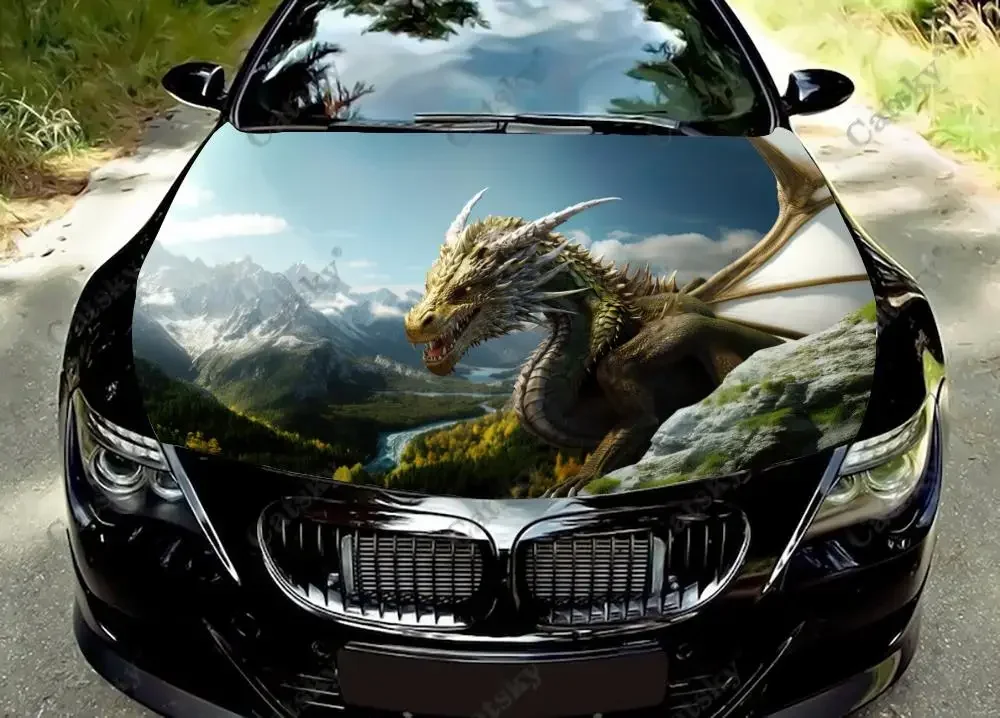 

Абстрактный темный железный дракон, наклейка на капот автомобиля, наклейки для грузовика, виниловые наклейки, графическая пленка, наклейки для грузовиков, автомобили, виниловые наклейки на капот