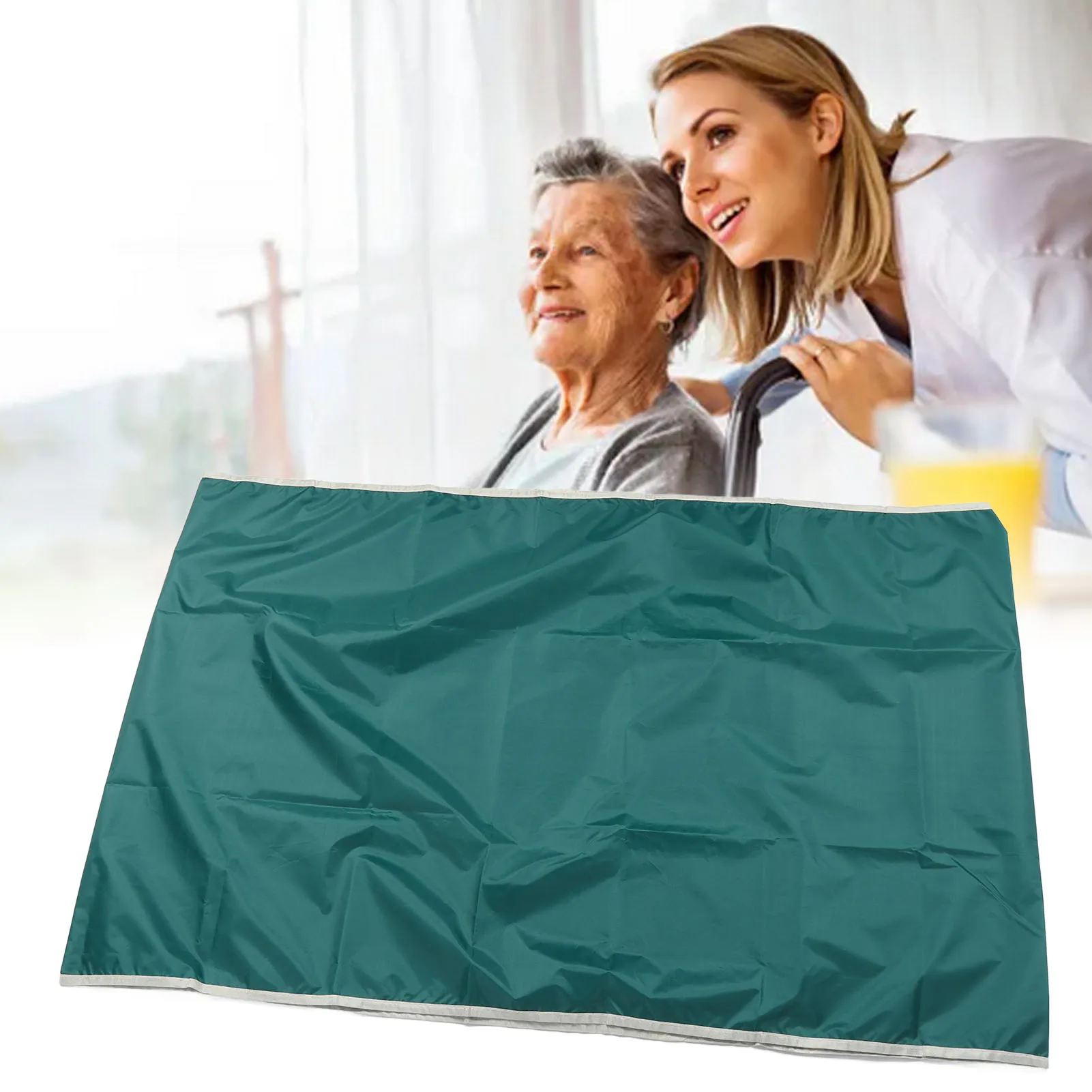 Sliding Draw Sheet 115x75cm Breathable Assist Moving Elderly Transfer Slide Sheet Waterproof Coating for Hospitals Cars