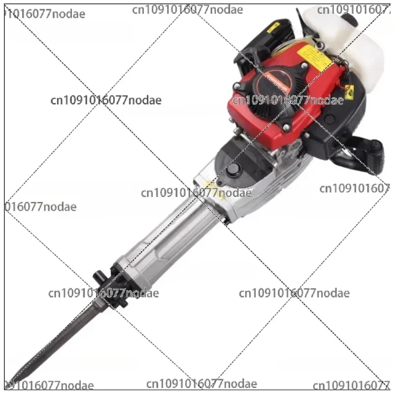 Pavement two-stroke crusher