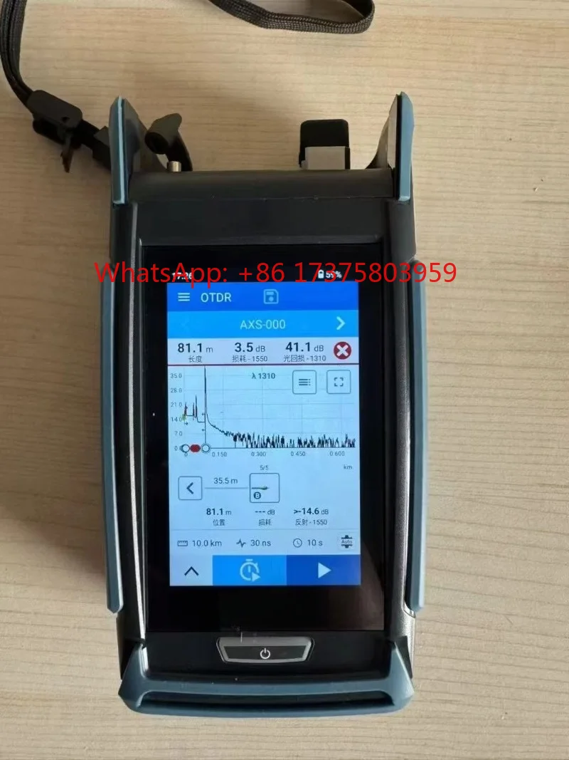 New Design AXS-120 EXFO OX1-PRO-M-PPM Optical Fiber Multimeter Last Mile Maintenance Explorer PRO Version In-line Power Checker