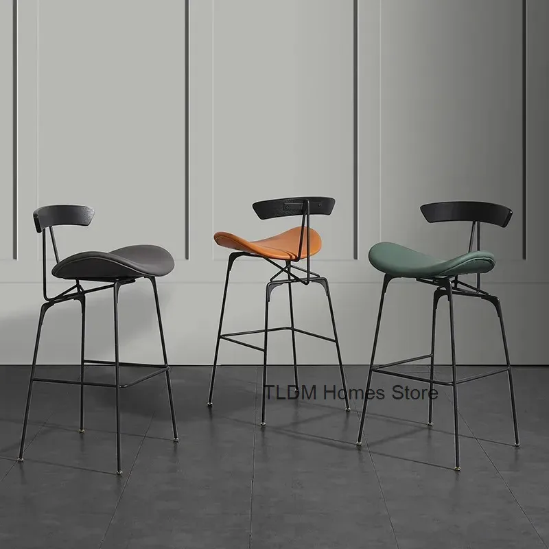 

Design Modern Bar Stool Restaurant Design Unique Fishing Throne Designer Balcony bone Barstools High Sillas Home Furniture