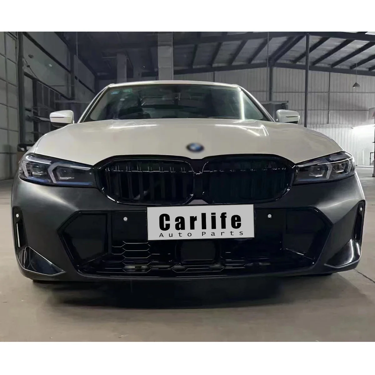 Auto Parts Bumpers Body Kit for bmws 3 SERIES G20 2019-2022 change to G20 2023 include side skirt grille.