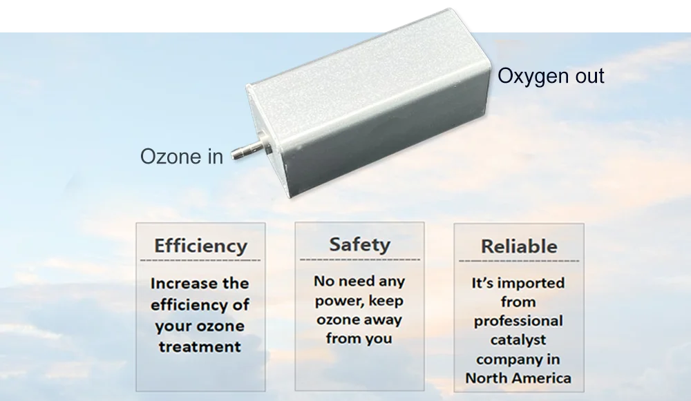 Ozone Destroyer AQUAPURE Ozone Destructor Catalyst for medical o3 generator