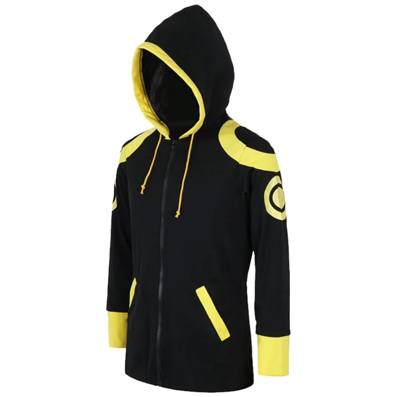 Mystic Messenger 707 Saeyoung luciel cosplay costume hooded sweatshirt jacket men hoodies coat top