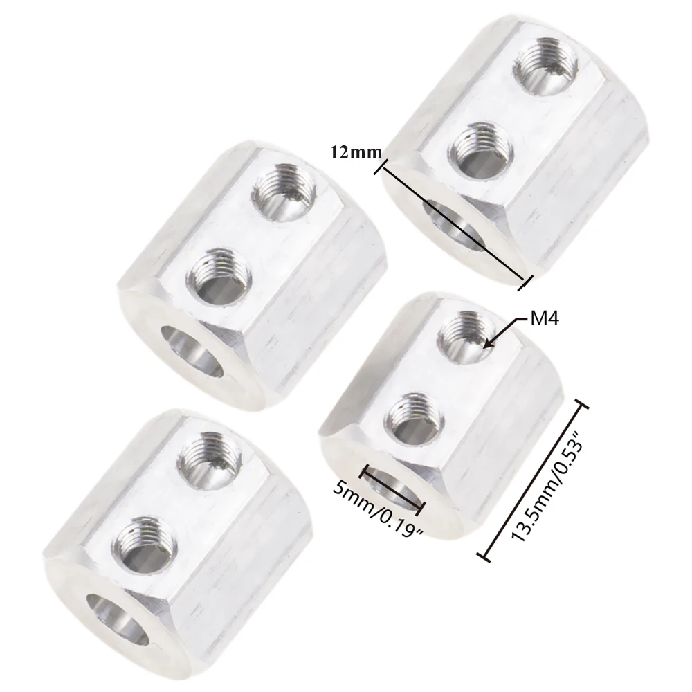 4PCS/Set 08065 Screw Nuts Wheel Nuts Adapter Spare Parts For HSP 1/10 RC Model Cars 94188 94170 94155 94166