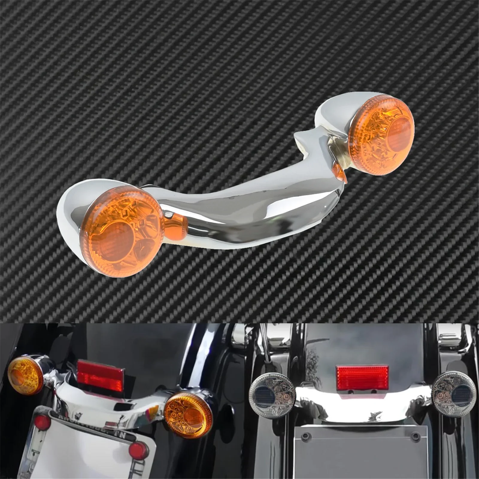 Motorcycle Rear LED Brake Turn Signal Light Bar Lamp For Harley Touring Road Street Glide Road King FLHX FLTRXS CVO 2010-2021