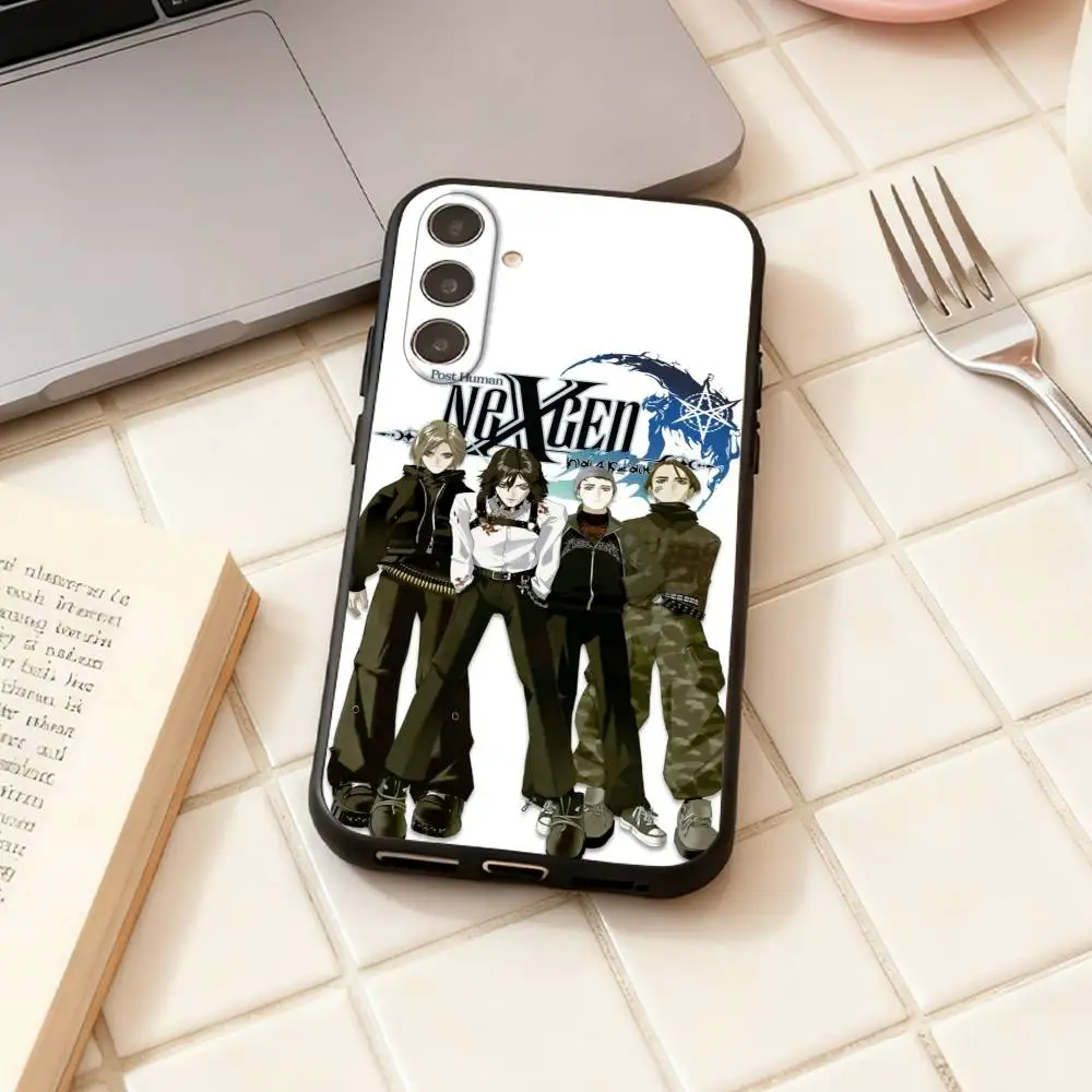 أحضر لي حافظة هاتف H-Horizons BMTH لهاتف سامسونج جالاكسي A73، A72، A71، A70، A53، A52، A51، غلاف أسود ناعم آخر