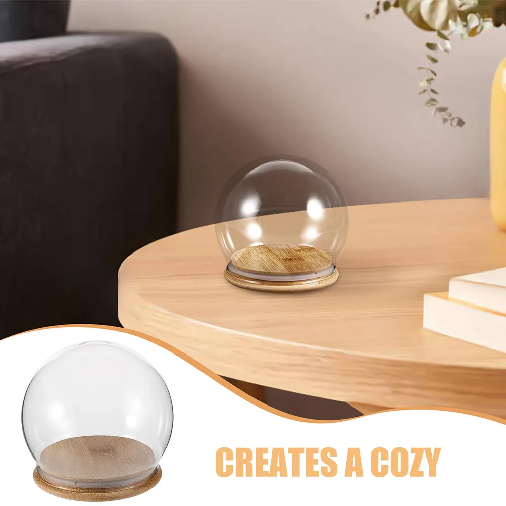 2Pcs Kubah Kaca Transparan den - Plastic Dome Clear ulasan dan harga