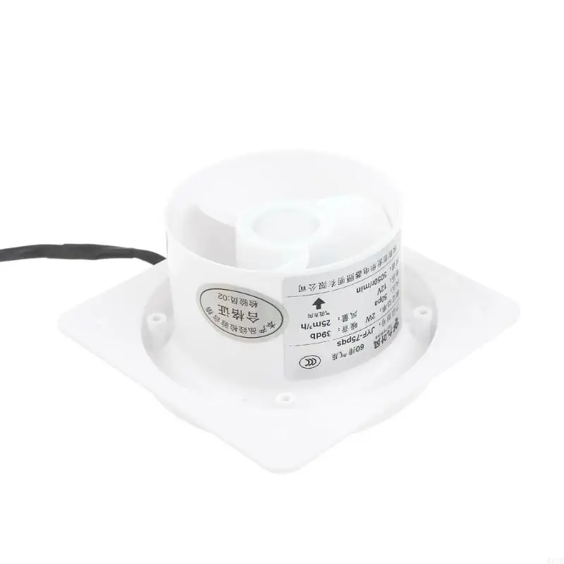 Q81C Trích xuất Quạt quạt thấp ống dẫn không khí thổi khí quạt nhà bếp phòng tắm thông gió ống thông hơi cửa sổ quạt thông gió