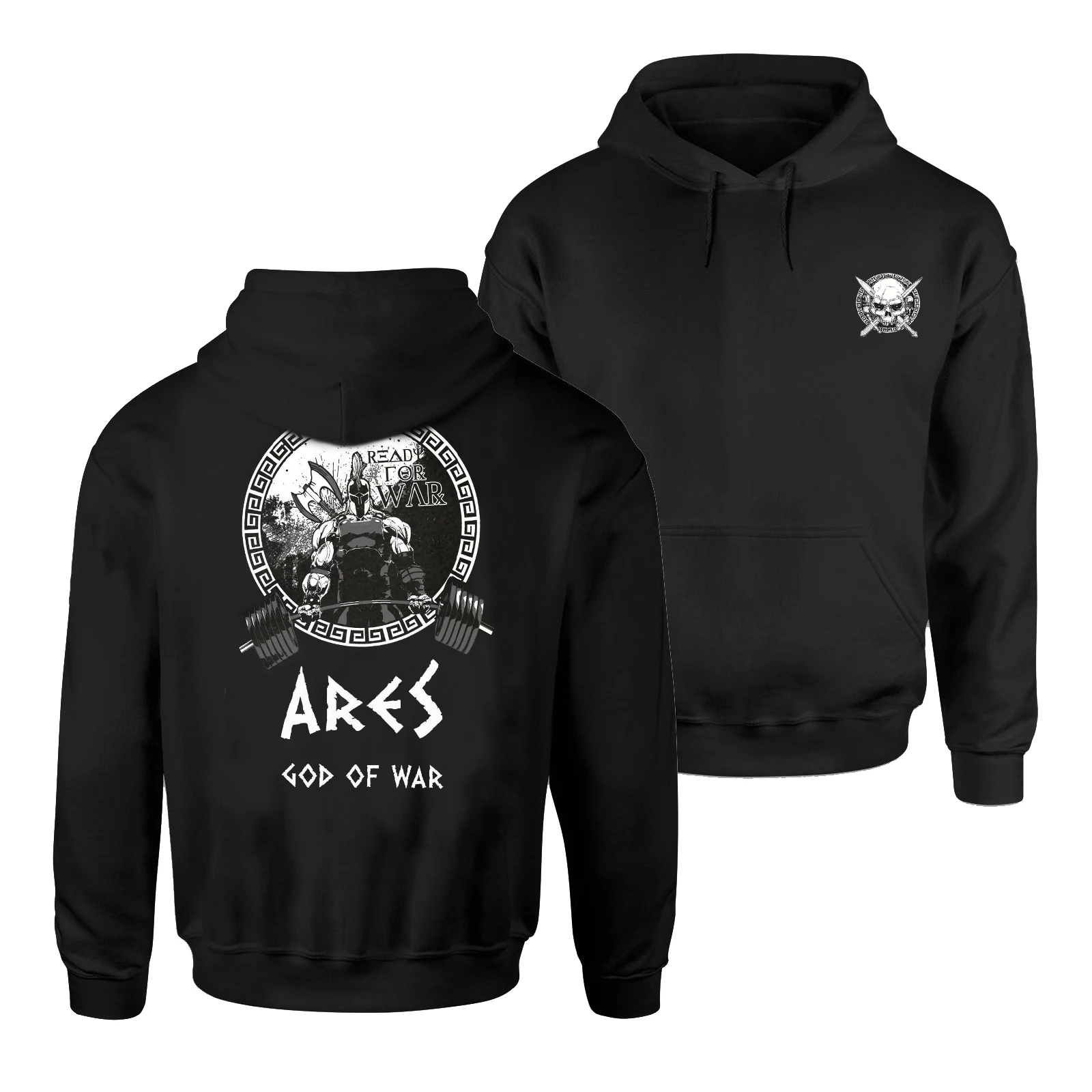 

Novelty Ares Deadlifter Gym Fitness Muscle Training Pullover Hoodie New 100% Cotton Casual Mens Sweatshirts Fashion Streetwear