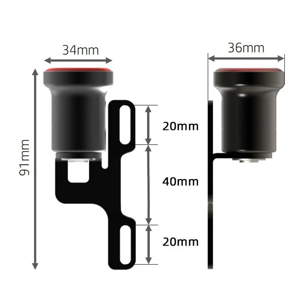 Skateboard For XLite100SR Light Safety LED Lights Waterproof Rechargeable Night Safety Lamp For Longboard Electric Scooter Parts