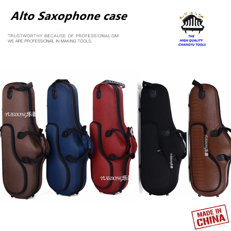 Eb Alto Saxophone case bag Shockproof backpack Waterproof Wear-resistant shoulders Wind instrument box parts