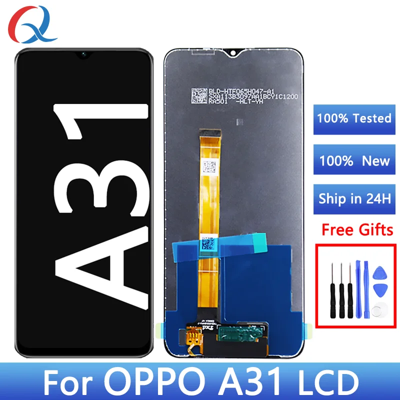 Mobile Phone screen lcds For OPPO A31 Lcd display pantalla de celulares For OPPO A31 Lcds screen replacement