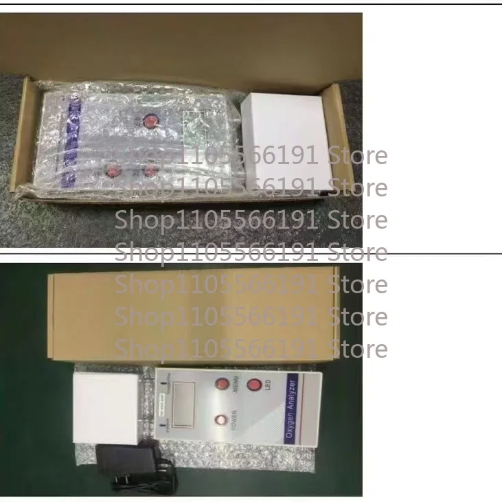 Professional Portable Oxygen Analyzer O2 Oxygen Concentration Meter Detector Meter Gas Detector Flow Pressure detection 20L