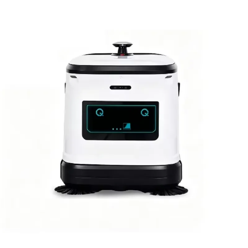 For Autonomous Commercial Floor Cleaning Robot Laser Lidar Navigation Sweep Scrub Vacuum Mop All in One 1 Year Warranty