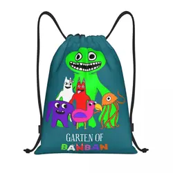 Custom Rainbows Friend borse con coulisse donna uomo leggero Garten Of Banban Play Game sport Gym Storage Backpack