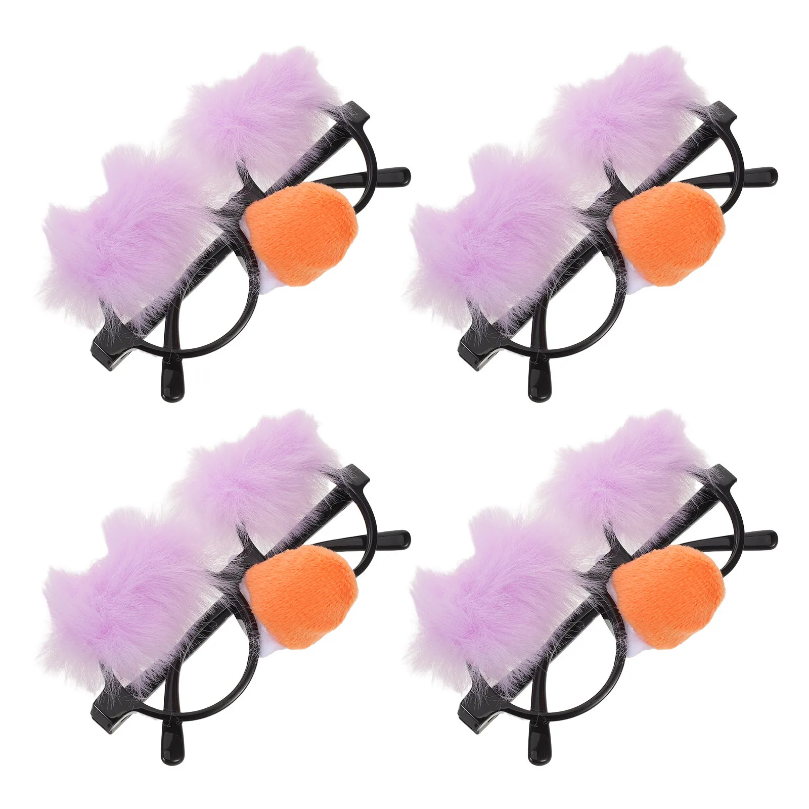 

4 шт. забавные очки для вечеринок, очки-клоун с большим носом, карнавальные очки для переодевания, реквизит для фотозоны на день рождения, веселые очки для вечеринок