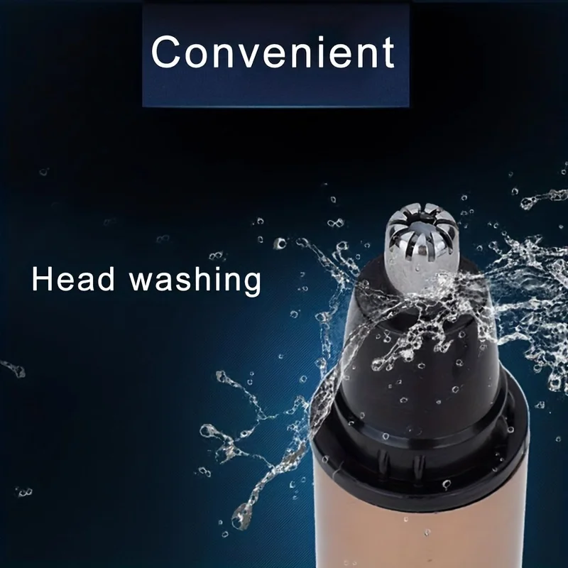 Ear Nose Hair Trimmer Clipper  Shaving Safety Face Care Nose Beard Cleaning Machine For Men Women Hair Removal Painless