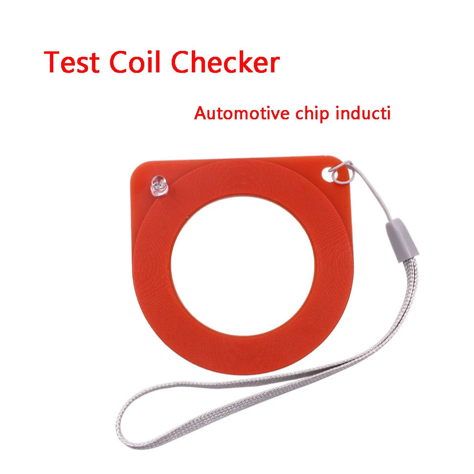 Test Coil Checker Induction Chip Checker Car ECU Induction Signal Detection Card Red  Diagnostic Repair Tool