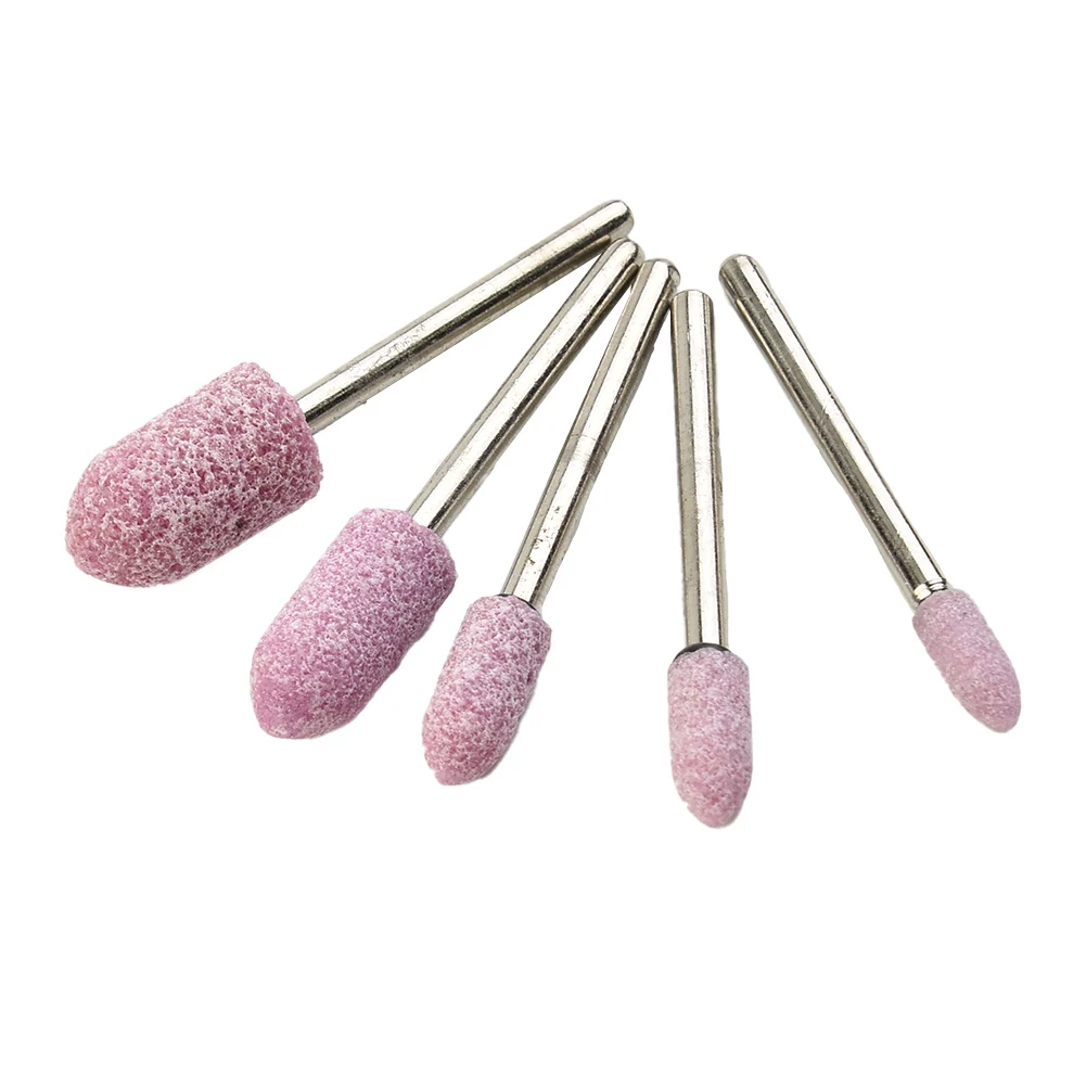 10Pcs 1/8'' Shank Abrasive Mounted Stone Rotary Tool Grinding Polishing Wheel Power Tool Parts For DIY Grinding, Polishing