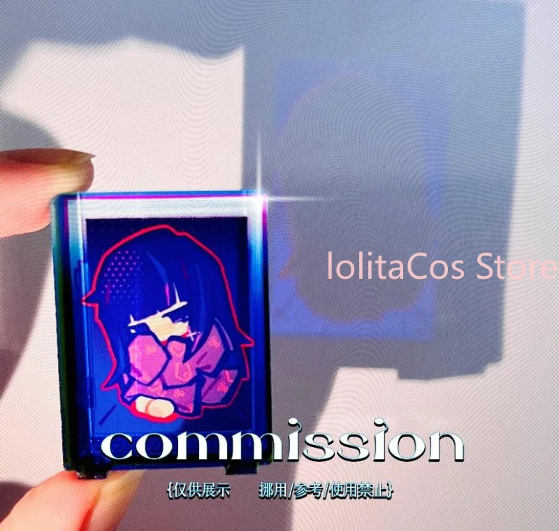 Limbus Company Ryoshu Ryōshū Metal Bookmark Book Decor Page Marker Polaroid Card Acrylic Standee Birthday Gift Cosplay Accessory view 2