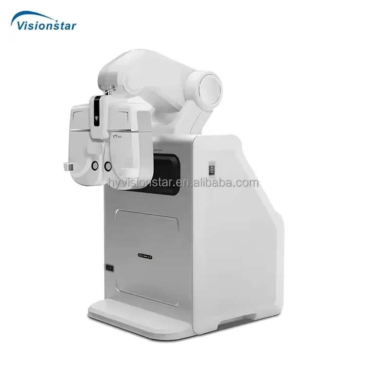 ACP-1000+VT-800 High Quality Adjustable Space-saving Eye Chart Projector and Phoropter Portable Tabletop Refraction System