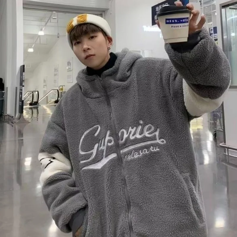 

Модный японский стиль, модная новая универсальная темпераментная ленивая минималистичная художественная куртка Harajuku