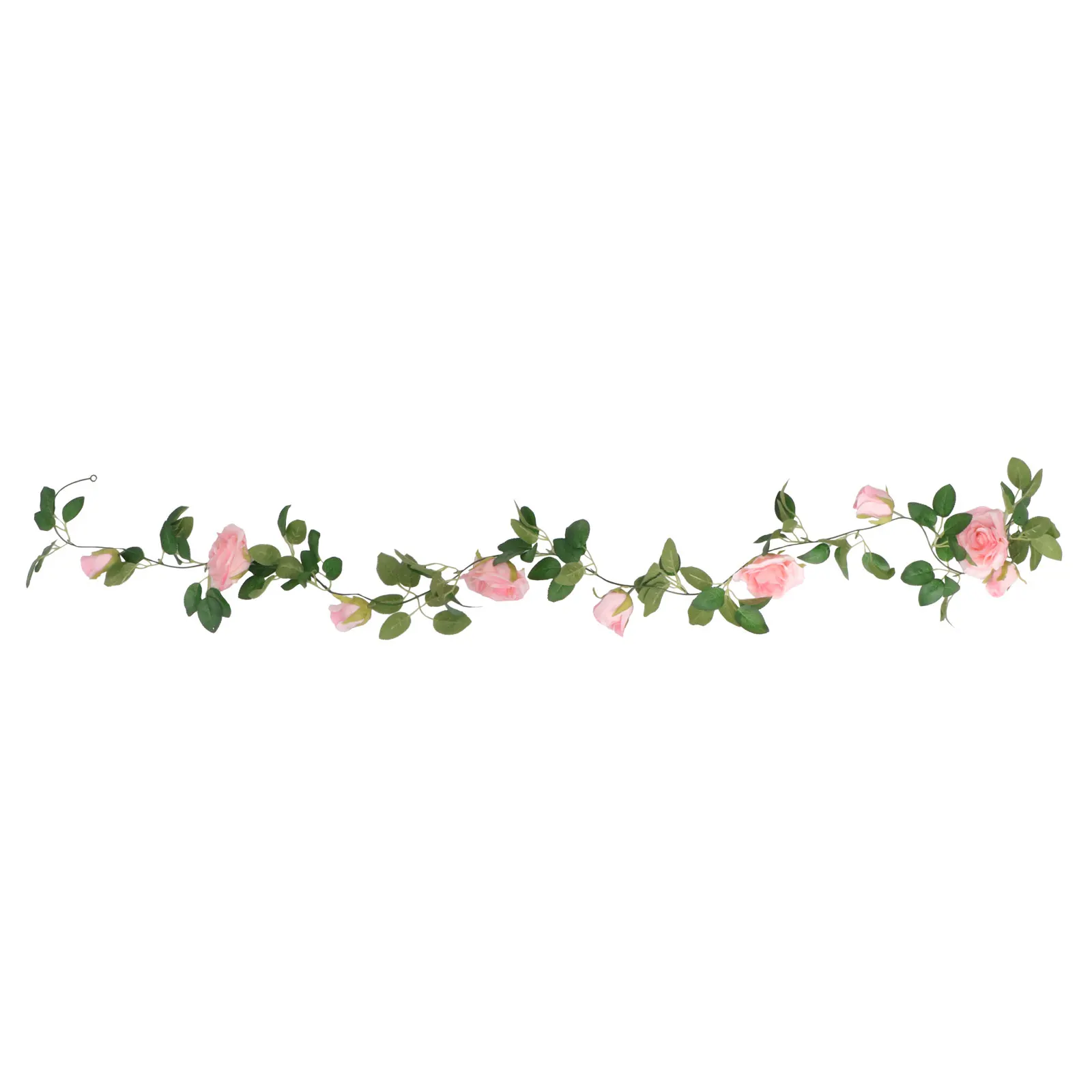 

1pc Artificial Rose Faux Flowers Wedding Balcony Garland Party Decorations Background Wedding Party Decorations Garland