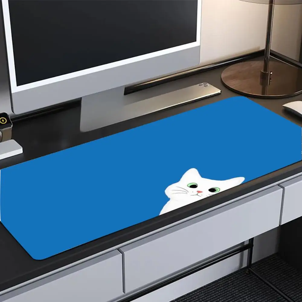 

Gaming Mouse Pad Cartoon cat Mouse Pad Gamer Office Accessories Pc Cabinet Games Desk Mat Computer Desks Keyboard Gaming Mats